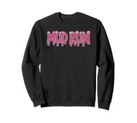 Girls MUD RUN Squad Buddies Fun Sisters Mudding Even Sparkle Sweatshirt