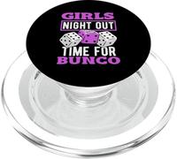 Girls Night Out Time For Bunco - Rollin' Dice Game Night PopSockets PopGrip for MagSafe