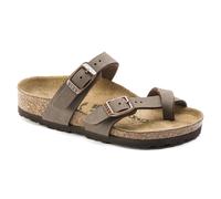 Girl's nubuck sandals Birkenstock Mayari Birko-Flor Marron 33