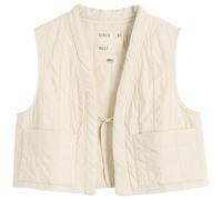 Girls of Dust Women's Cork Quilted Vest Ecru