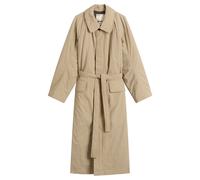 Girls of Dust Women's Military Nylon Trench Coat Oyster