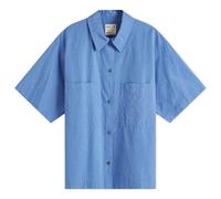 Girls of Dust Women's Okinawa Short Sleeve Shirt Blue