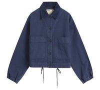 Girls of Dust Women's Woopsy Canvas Jacket Indigo Blue
