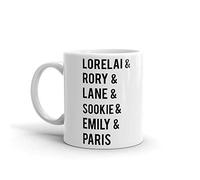 Girls of Gilmore - Funny Mug - White. Novelty Coffee Mug - Great Gift for Wife, Husband, Mom, Dad, Co-Worker, Boss and Friends