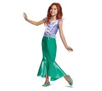 Disney Official Classic Ariel Costume, Little Mermaid Costume Kids, Mermaid D...