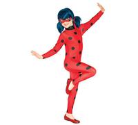 Girls Official MIRACULOUS LADYBUG Fancy Dress Costume Halloween Child Ladybird