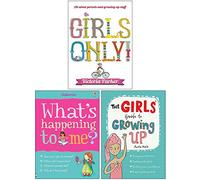 Girls Only, What's Happening to Me Girls, The Girls Guide to Growing Up 3 Books Collection Set