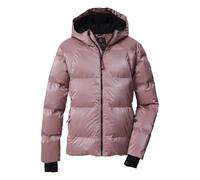 Girl's padded hooded jacket Killtec KSW 210 Rose 12 ans
