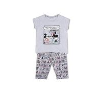 Girl's pajamas Disney Mickey Comic Gris 8 ans