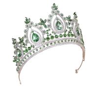 Girls Party Crowns Carnivals Witch Headpiece Luxurious Crystal Medieval Headwear for Festival Halloween
