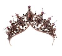Girls Party Crowns Carnivals Witch Headpiece Luxurious Crystal Medieval Headwear For Weddings And Special