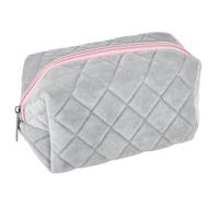 Girls Pencil Case, Pencil Case for Girls Secondary School, Big Capacity Pencil Bag Portable Office Stationery for Middle High School College Students Girls Gifts (Grey)