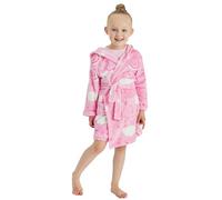 Girls Peppa Pig Dressing Gown Pink Character Nightwear (Peppa Pig - Pink White, 5-6 Years)