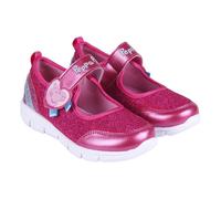 Girls Peppa Pig Easy Fasten Glitter Sporty Shoes Pink
