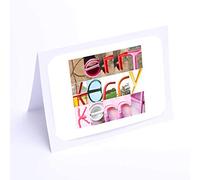 Girls Personalised Kerry Cards 7x5 Photo Greeting Card