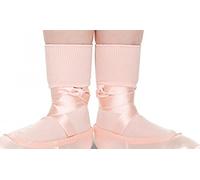 Girls Pink Ballet/Dance Socks By Roch Valley (child 6-8.5)