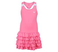 Girls Pink Tennis Dress with Shorts Navy Blue Ruffles Frills Outfits for Kids Golf Dresses Cheerleading TennisClub Sportswear (6-7 Years, Pink)