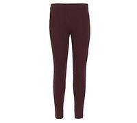 Girls Plain Leggings Kids Children Teen Basic Stretchy Full Length Brown 7-8 Years