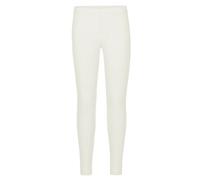Girls Plain Leggings Kids Children Teen Basic Stretchy Full Length Off-White 5-6 Years