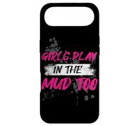 Girls play in the mud too Muddy Race Mud Run Case for iPhone Air