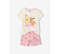 Girls' Pokémon pyjama short set mauve