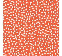 Girls Polka Dots Upholstery Fabric by The Yard, Geometric Dots Decorative Fabric, Modern Farmhouse Watercolor Fabric by The Yard, Upholstery and Home Accents, Waterproof, DIY, 1 Yard, Red
