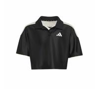 Girl's polo shirt adidas Stadium Noir 9/10 ans