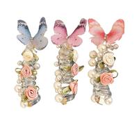 Girls Ponytails - Colorful Phone Line Hair Bands | Elastic Ponytail Holders for Young Teen Girls & Kids for School & Sports Activities