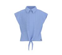 Girls' poplin blouse with bows Guess Bleu 10 ans