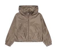Girls Prague Brown Embroidered Jacket - unisex - Moncler - Light Jackets - Brown - 8 Y - Kids 8 Y