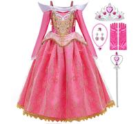 Girls Princess Dress Costume - Rosa B 3-4 Years