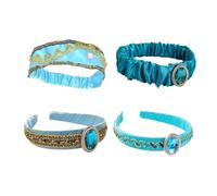 Girls Princess Headbands With Large Crystal Headwear Princess Arabian Hair Bands Arabian Princess Hair Bands Headpiece