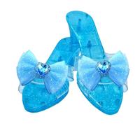 Girls Princess Masquerade Sandals - Crystal Heels With Non Slip Texture