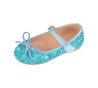 Girls Princess Shoes Easy Fasten Summer Beach Jelly Shoes Closed-Toe Flower Dress Sandals Open Toe Slippers Kids Sea White For Beach Patio & Shower Summer Autumn (Blue,11)