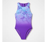 Girls Printed Hydrasuit Purple/Blue - 6 Purple/Blue 6