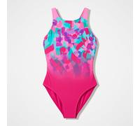 Girls Printed Pulseback One Piece Pink - 14 Pink 14