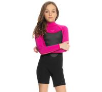 Girls Prologue 2/2mm Back Zip Shorty Wetsuit in Festival Fuchsia