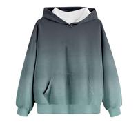 Girls Pullover Hooded Sweatshirt Long Sleeve Cute Loose Fit Casual Top Teen Youth Kids Cozy Soft Fabric Cute Hoodie Girls Soft Fabric School Weekend(N, 10-11 Years)