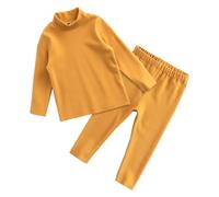 Girls Pyjamas Sets Sommer Button-Down Silky Nightwear Kawaii Cartoon Print Sleepwear Casual Tops Shirts Pants Short Sleeved Jammies for 100% Cotton Ages 3 to 15 Years Old Yellow