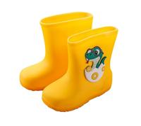 Girls Rain Boot Non-Slip Waterproof Pvc Child Wellies, Snake Snow Shoes Lightweight Wellington Boot Walking Shoes Everyday Outdoor Adventures Footwear Size UK 4