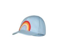 Girls' rainbow patterned canvas baseball cap Sterntaler Bleu 53/55 cm
