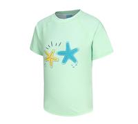 Girls Rash Vest Short Sleeve Swimsuit Kids Swim Top Girls Swimming Costume Surf Shirt 9-10 Years