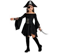 Girls Renaissance Tops Off Shoulder Long Puff Sleeve Elastic Waist Peplum Medieval Blouse Pirate Dress Ruffle Romper Smocked Jumpsuit Overall A-Line Mini Dresses