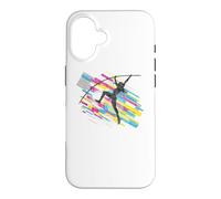 Girls Retro Colors - Fun Pole Vault Case for iPhone 16