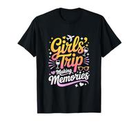 Girls Road Trip Making Memories Vacation Crew T-Shirt