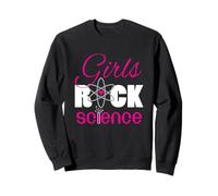 Girls Rock Science lover Fun Scientist Sweatshirt