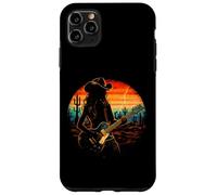 Girls Rock Western Guitar Retro Rock'n Roll Cowgirl Case for iPhone 11 Pro Max