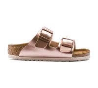 BIRKENSTOCK Girls Arizona Classic Metallic Sandals in Copper - Brown - EU 27 UK 9