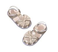 Girls Sandals For Summer Wedding Party Shoes Little Kid/Big Kid Holiday Wedding Dress Flip Flop Slippers Pool Kids Child's Slide Summer Indoor Outdoor Summer Autumn (Gold,15-18 Months)