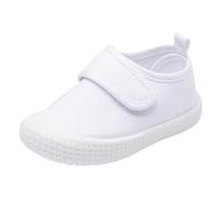 Girls Sandals Little Big Kids Easy Fasten Summer Beach Jelly Shoes Soft Sole Princess Comfortable Kids Slippers Baby Boy White Wide Fit for Indoor Outdoor Summer Autumn (White,12)